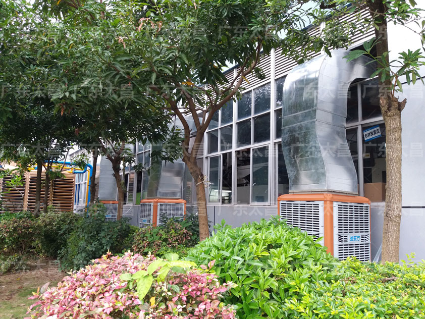 不知道大型廠房怎么降溫？看看環(huán)?？照{(diào)是怎么做到的