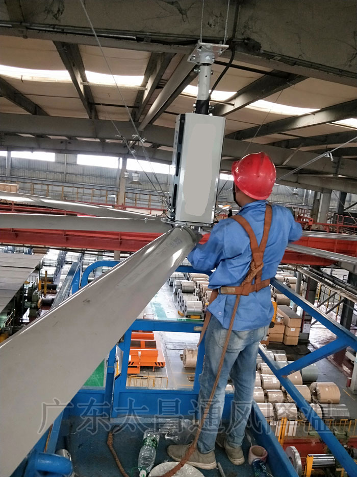 為什么工業(yè)車間要安裝工業(yè)大風(fēng)扇通風(fēng)降溫呢？