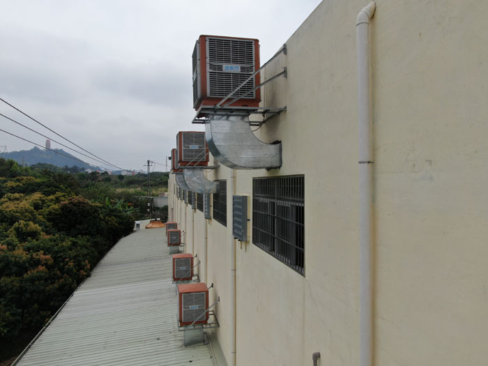 廣州車間通風(fēng)降溫 環(huán)?？照{(diào)降溫系統(tǒng)