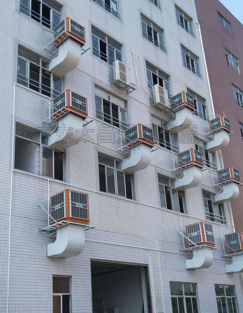 注塑廠(chǎng)降溫 注塑車(chē)間通風(fēng)換氣解決方案