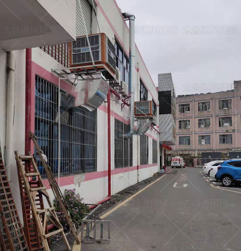 廠房高溫悶熱怎么辦？水冷空調車間降溫解決方案來解決