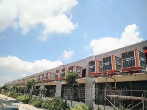 企業(yè)工廠車間降溫標(biāo)配潤東方環(huán)?？照{(diào)